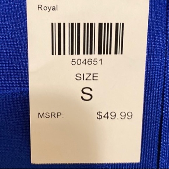 Fashion Nova Royal Bandage dress size small - Picture 10 of 10